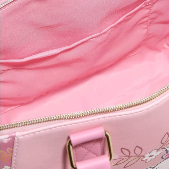 Loungefly Disney Aristocrats Marie Pink scatchel Tote Bag - Picture 3 of 3